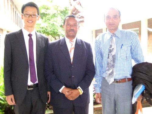 Representatives of SAU with Director of Aircraft Registration & Airworthiness Certification,CAA,Ethiopia