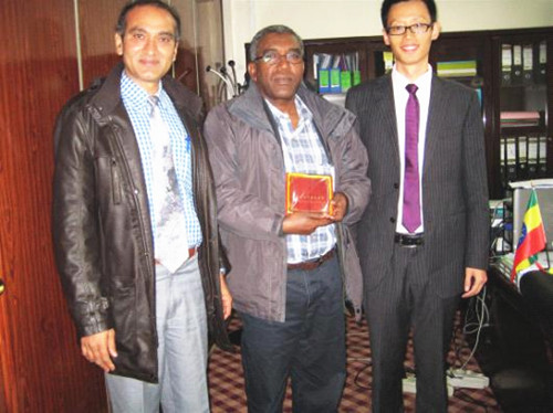 Representatives of SAU with Director General of Higher Education Quality Agency, Ethiopia