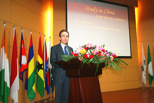 Mr. Serge Grely, the Consul of the Consulate of France